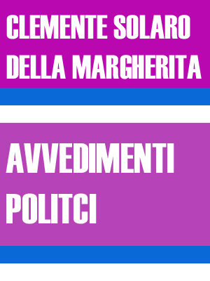 C. Solaro della Margherita: Avvedimenti politici